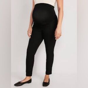 Old Navy Maternity Full-Panel Pixie Ankle Pants